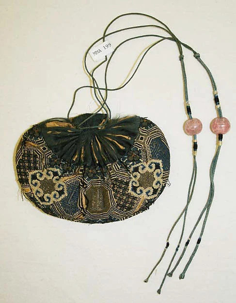 Embroidered purse